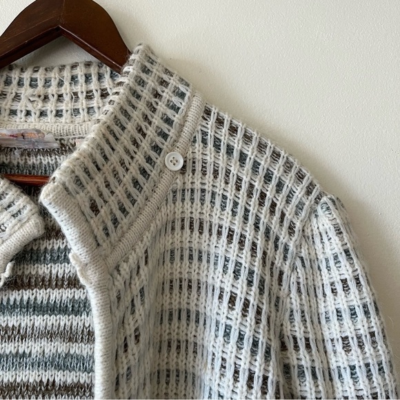 Vintage Marella Chunky Knit Open Sweater Size Small - Picture 3 of 10